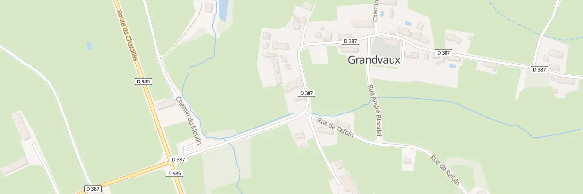 Plan du 5022 Le Bourg à Grandvaux