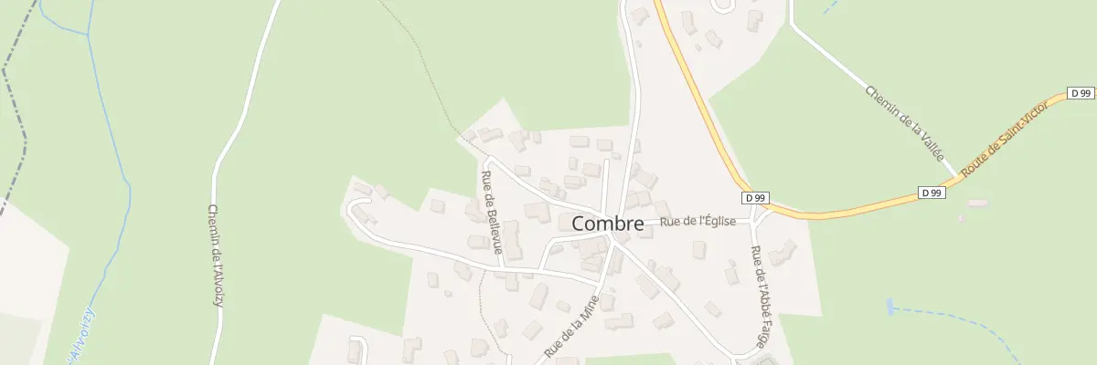 Plan du 48 Rue du Stade à Combre