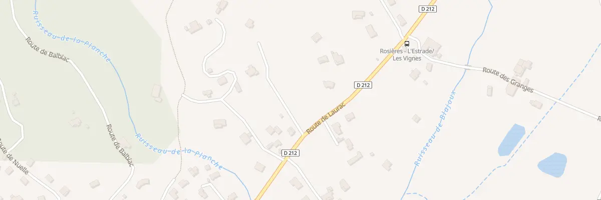Plan du 327 Rte de Laurac à Rosières