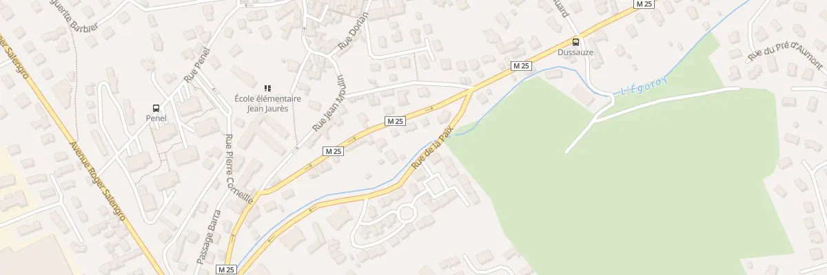 Plan du 26 Rue Joseph Dussauze à Unieux