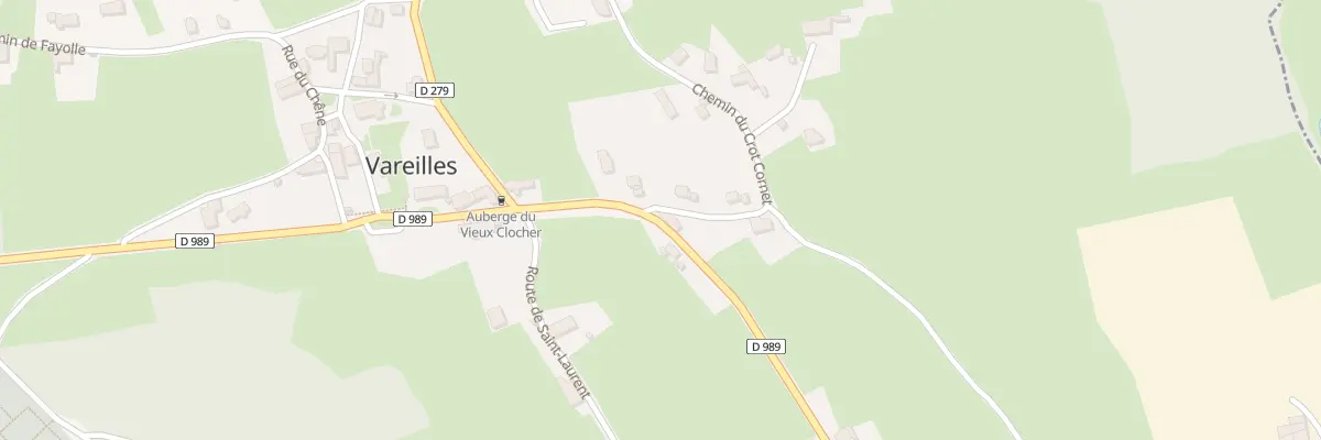Plan du 5028 Vareille à Vareilles