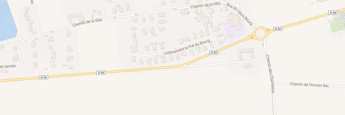 Plan du 15 Lot Le Pré du Bourg à Veauchette