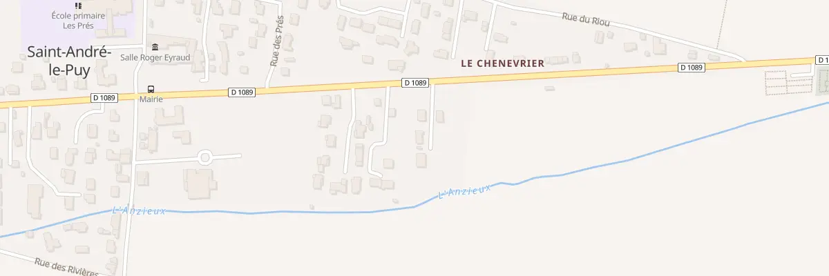 Plan du 344 Av du Chenevrier à Saint-André-le-Puy