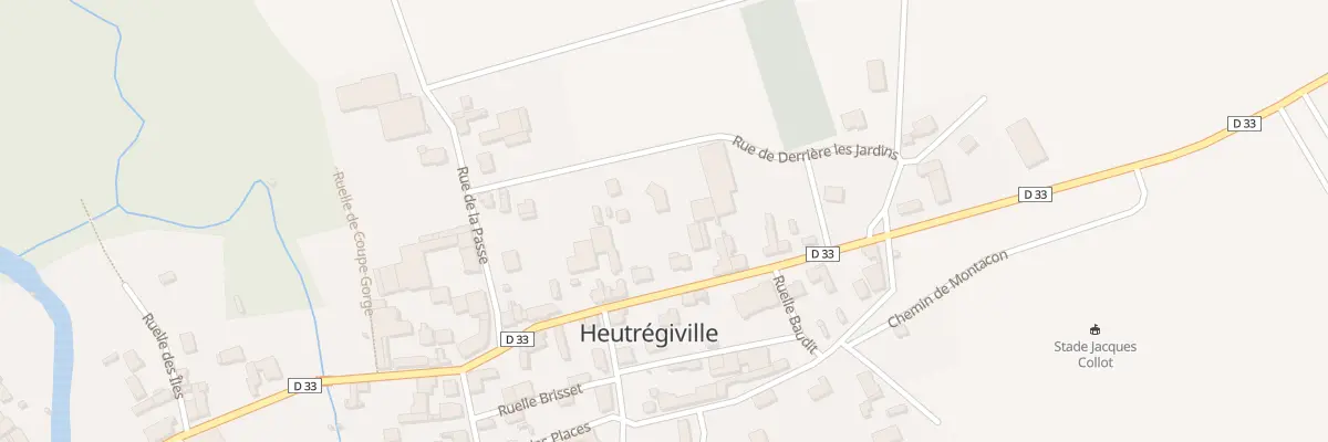 Plan du 29B Rue Grande Rue à Heutrégiville