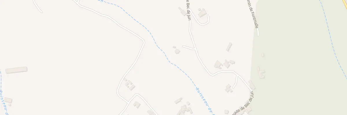 Plan du 3037 Che du Bec de Jun à Beaulieu
