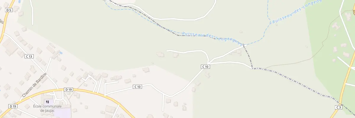 Plan du 365 Che de la Roche à Jaujac