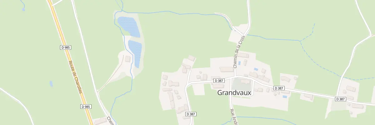 Plan du 5044 Le Bourg à Grandvaux