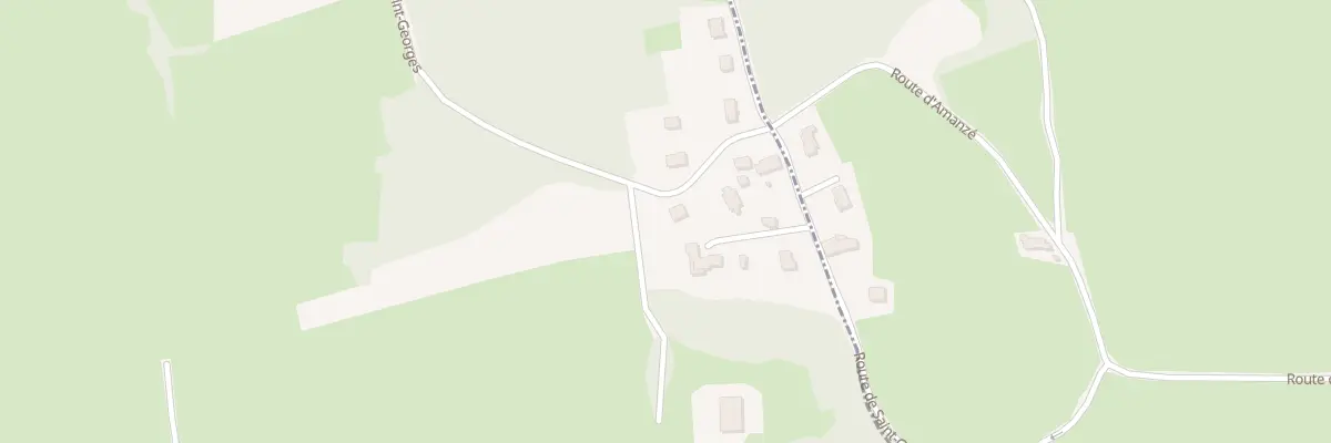 Plan du 550 Rte de Saint-Georges à Amanzé
