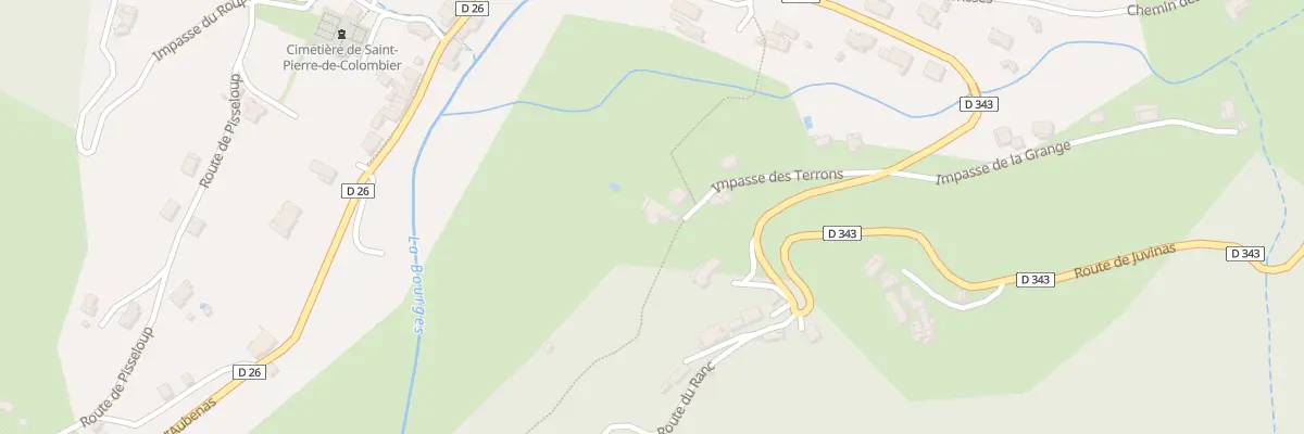 Plan du 170 Imp des Terrons à Saint-Pierre-de-Colombier