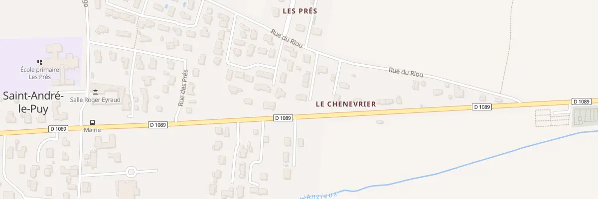 Plan du 5669 Les Pres à Saint-André-le-Puy