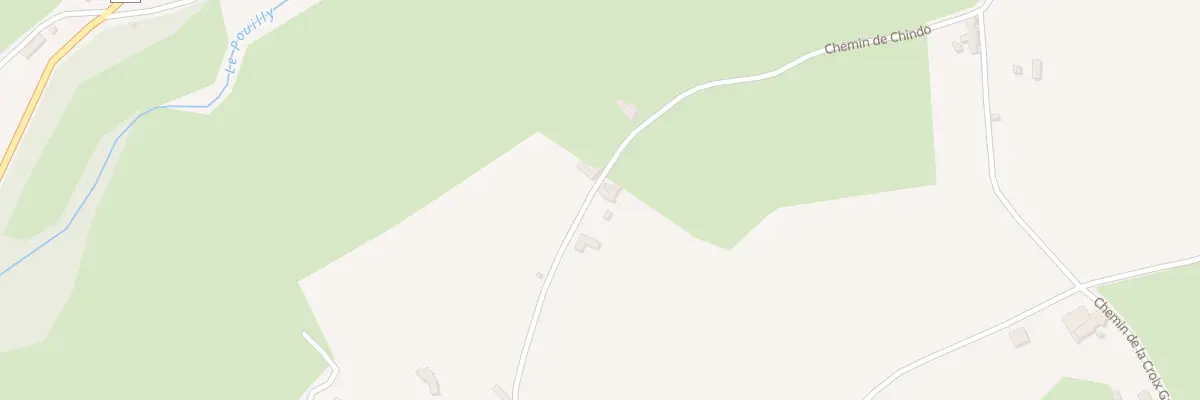 Plan du 545 Che de Chindo à Bussières