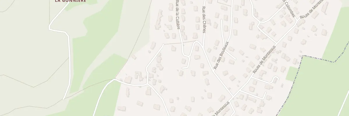Plan du 20 Rue du Haut - Montessus à Fraisses
