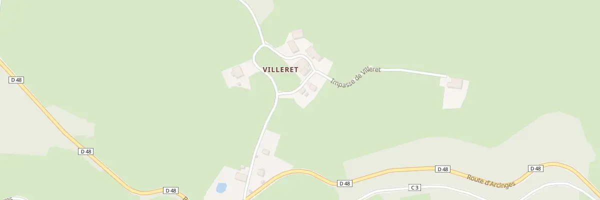 Plan du 26 Imp Villeret à Mars