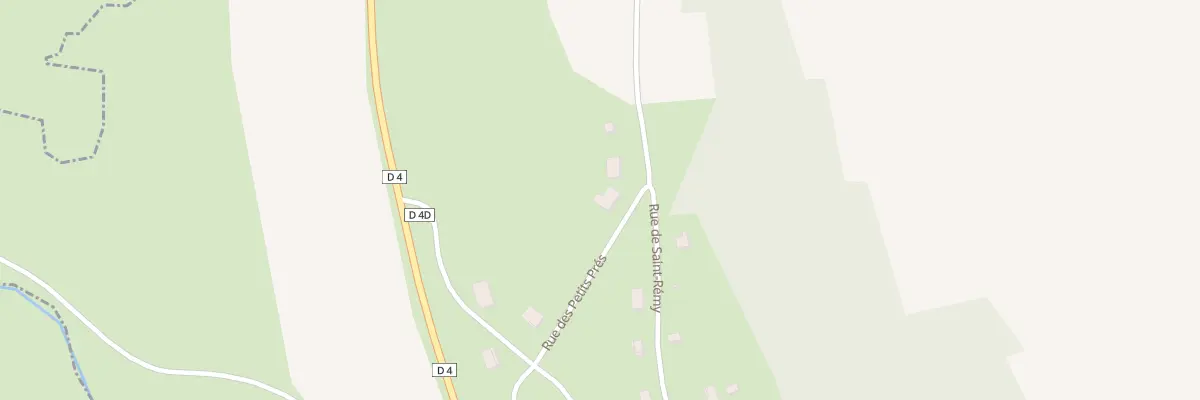 Plan du 5 Rue des Petits Prés à Quincerot