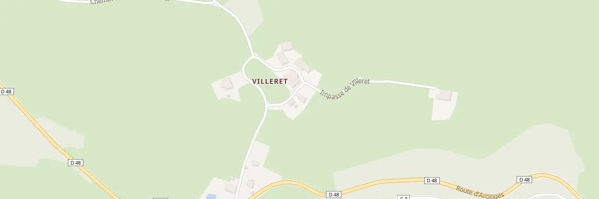 Plan du 48 Imp Villeret à Mars