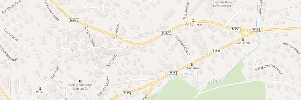 Plan du 32 Rue Thérèse Décline à Unieux