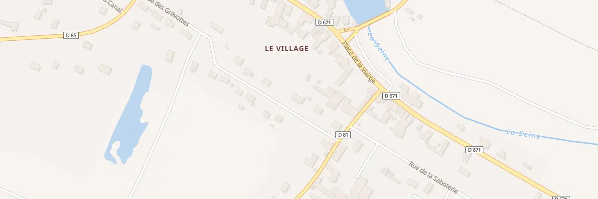 Plan du 6 Rue des Grevottes à Fouchères
