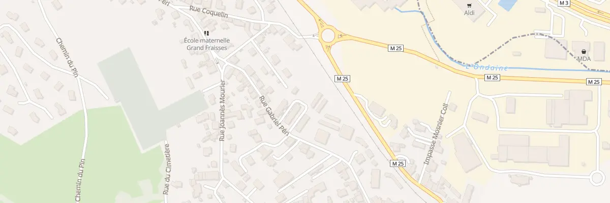 Plan du 5 Cite Gabriel Peri à Fraisses