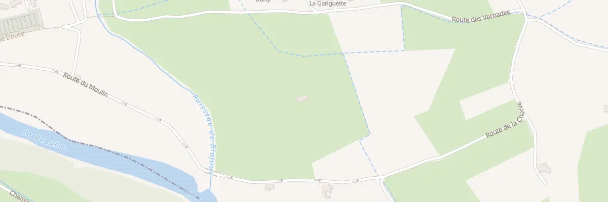 Plan du 1055 Rte du Moulin à Rosières