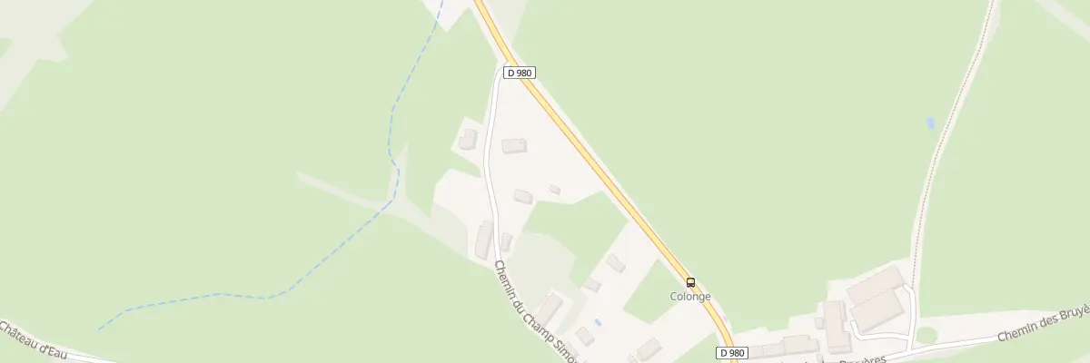 Plan du 540 Rte d’Autun à Reclesne