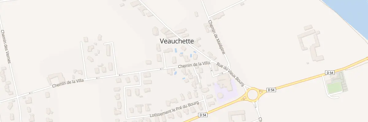 Plan du 76 Che de la Villa à Veauchette