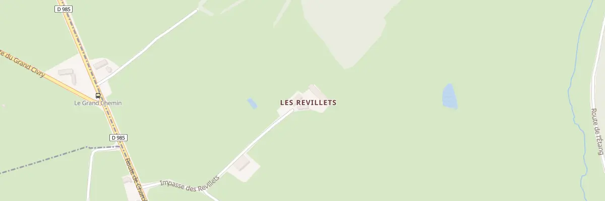 Plan du 301 Imp des Revillets à Dyo
