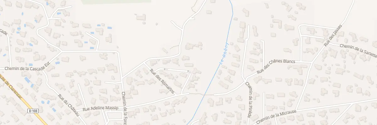Plan du 12 Rue de la Farigoulette à Caveirac