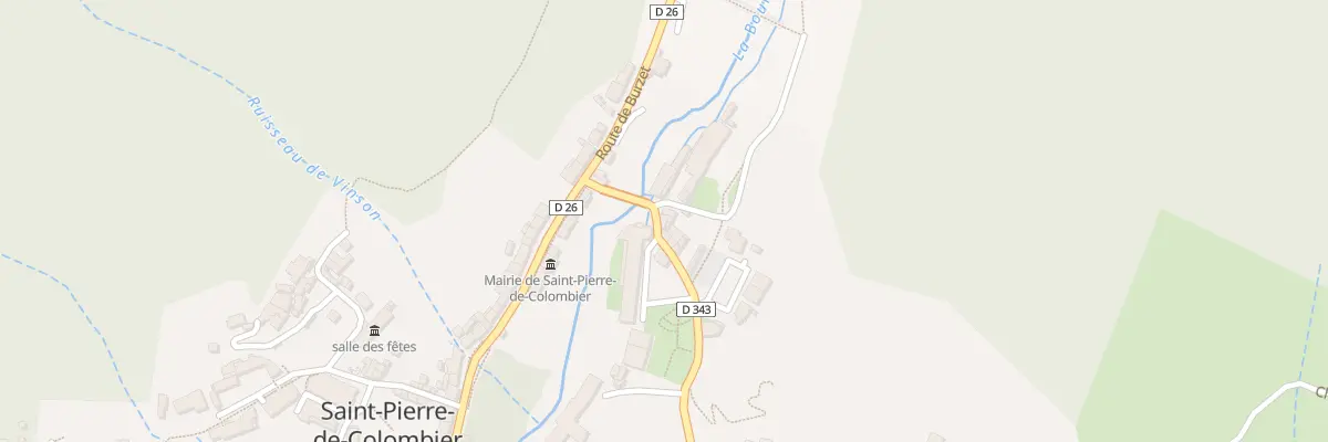 Plan du 65 Rte de Juvinas à Saint-Pierre-de-Colombier