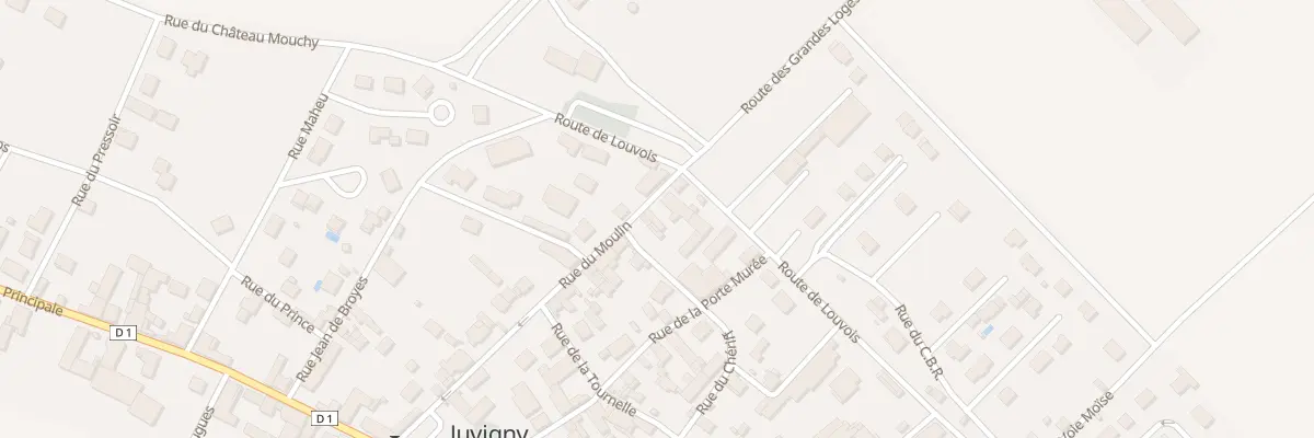 Plan du 12 Rue du Moulin à Juvigny