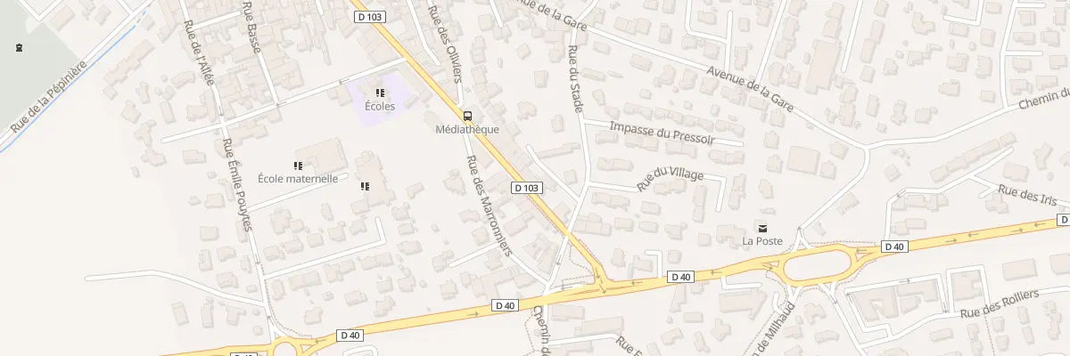 Plan du 45 Av du Chemin Neuf à Caveirac