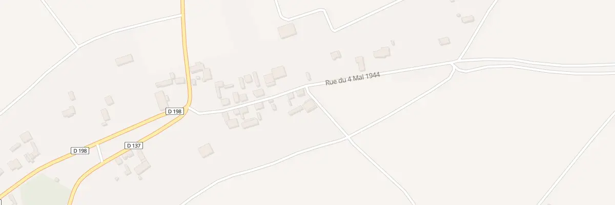 Plan du 10A Rue du 4 Mai 1944 à Poivres