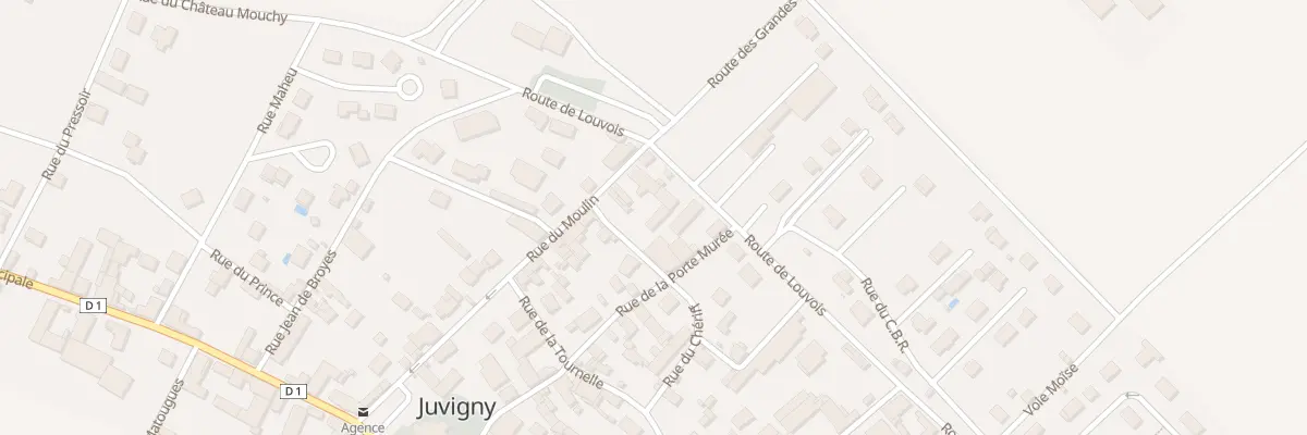 Plan du 14 Rue du Moulin à Juvigny