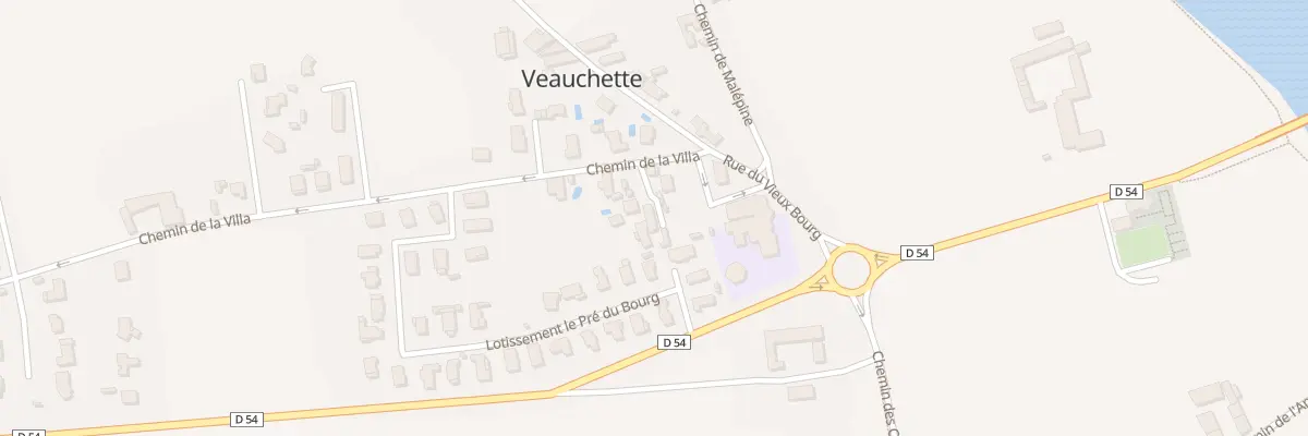 Plan du 36 Imp des Marquettes à Veauchette