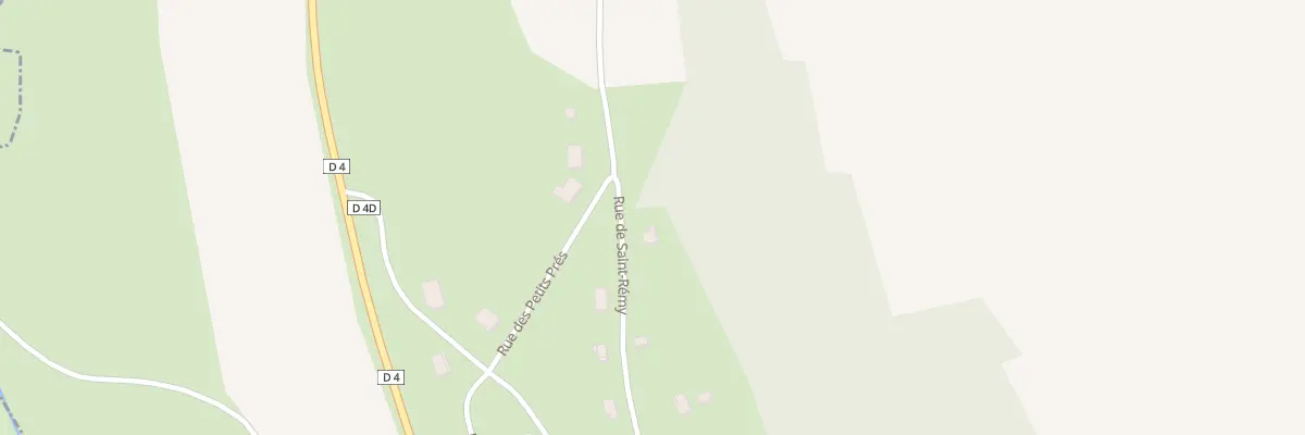 Plan du 10 Rue de Saint Remy à Quincerot