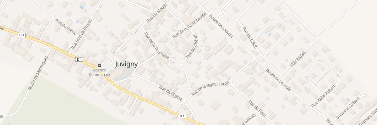 Plan du 9 Rue de la Tournelle à Juvigny