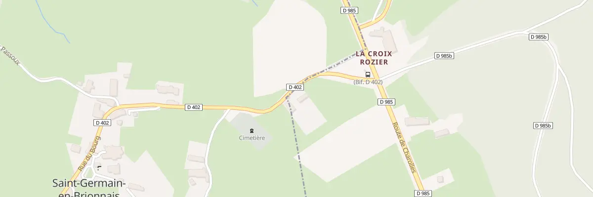 Plan du 5062 Croix Rosier à Saint-Germain-en-Brionnais