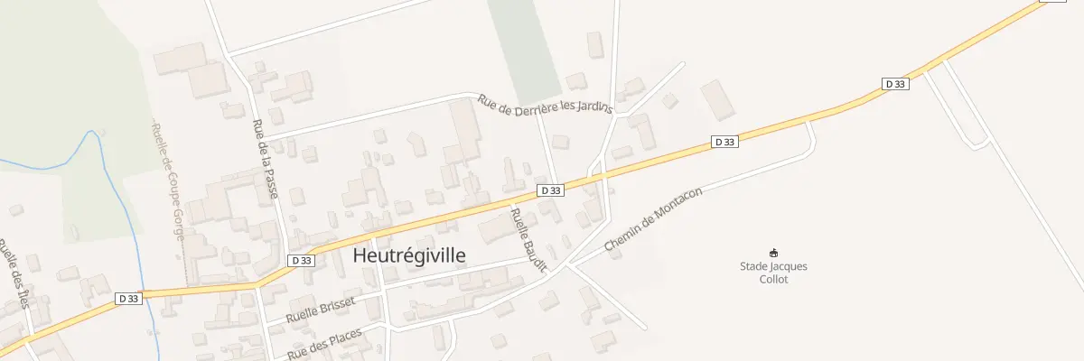 Plan du 39 Rue Grande Rue à Heutrégiville