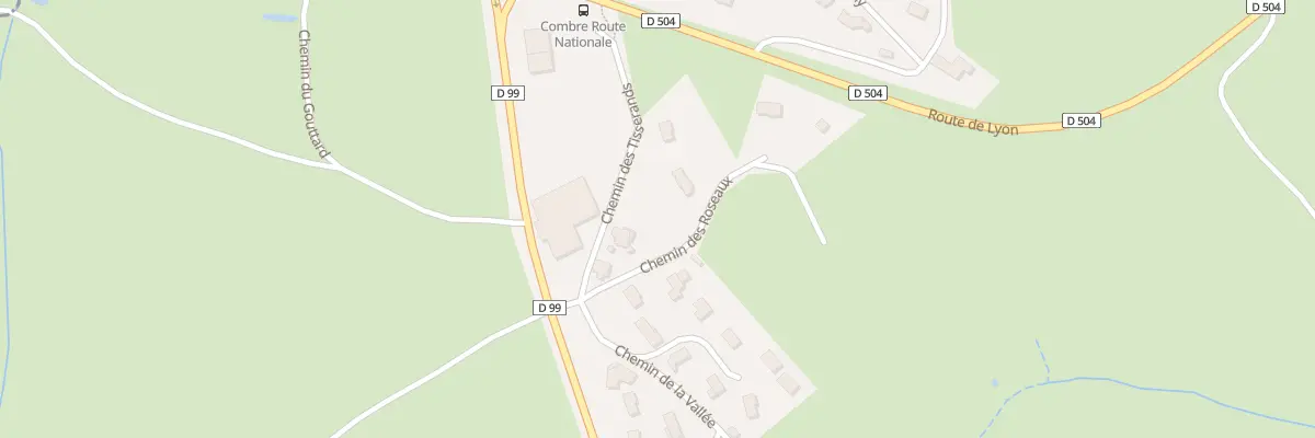 Plan du 78 Che des Tisserands à Combre