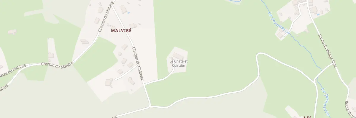 Plan du 241 Che du Chatelet à Cuinzier