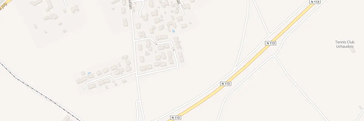 Plan du 12 Rue Lou Simbeou à Uchaud