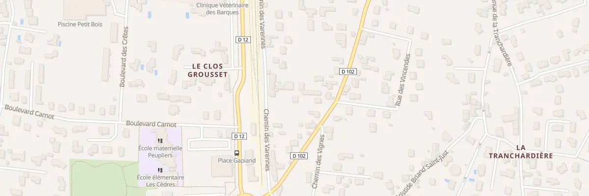 Plan du 30 Che des Varennes à Saint-Just-Saint-Rambert