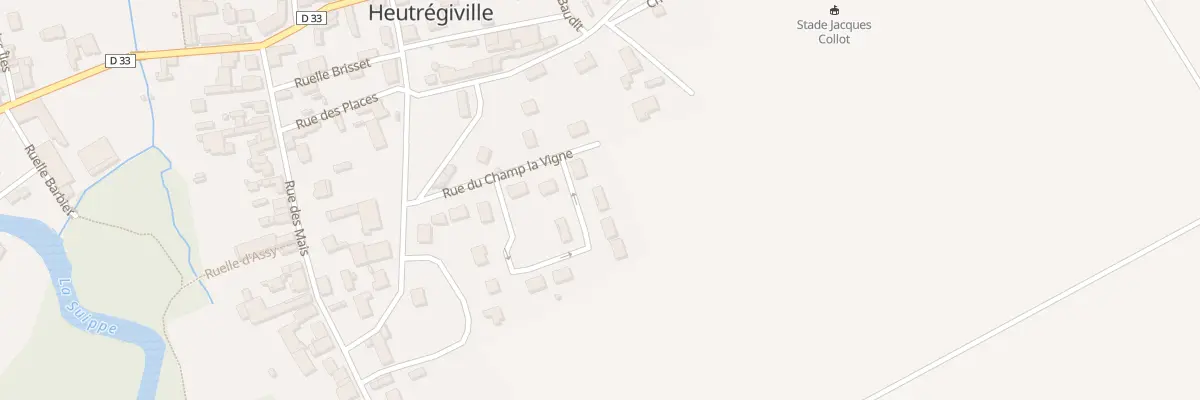 Plan du 15 Rue des Ardannes à Heutrégiville