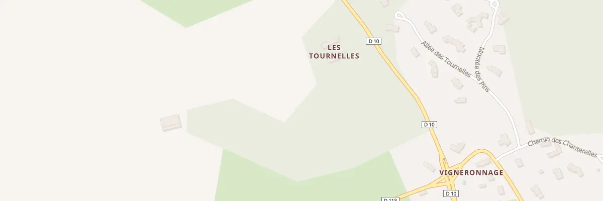 Plan du 195 Rte de Civens à Salvizinet