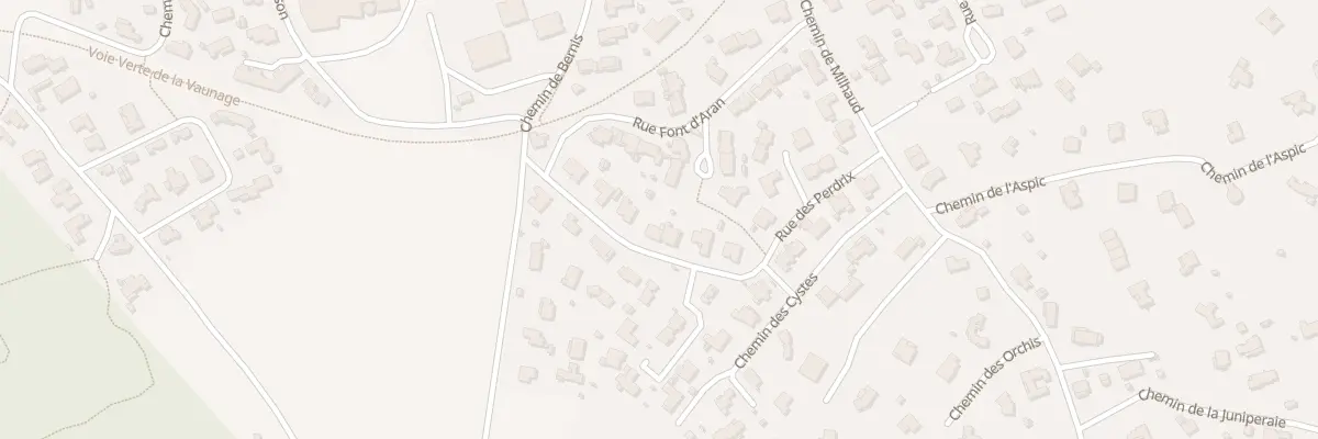 Plan du 13 Rue des Perdrix à Caveirac