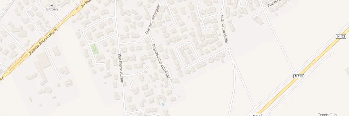 Plan du 32 Rue des Chansonniers à Uchaud