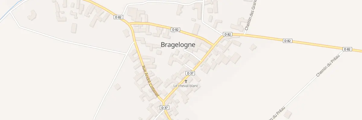 Plan du 3 Imp Léon Musey à Bragelogne-Beauvoir