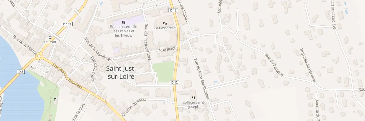 Plan du 42 Rue Crozet Fourneyron à Saint-Just-Saint-Rambert
