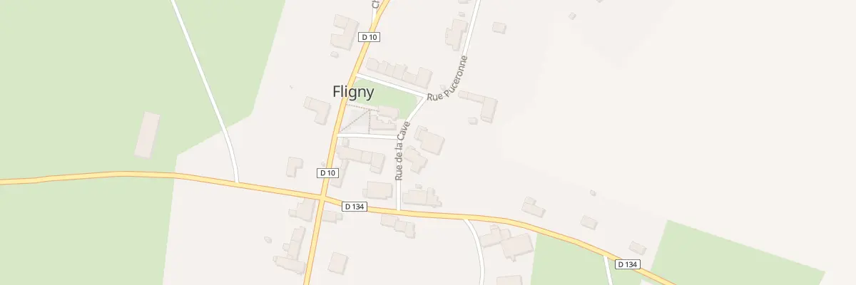Plan du 4 Rue Puceronne à Fligny