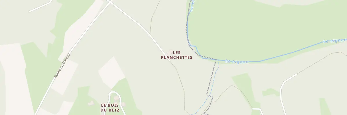 Plan du 5096 Le Bois du Betz à Chenereilles