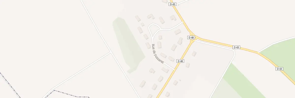 Plan du 14 Rue de Fosseret à Rouilly-Sacey